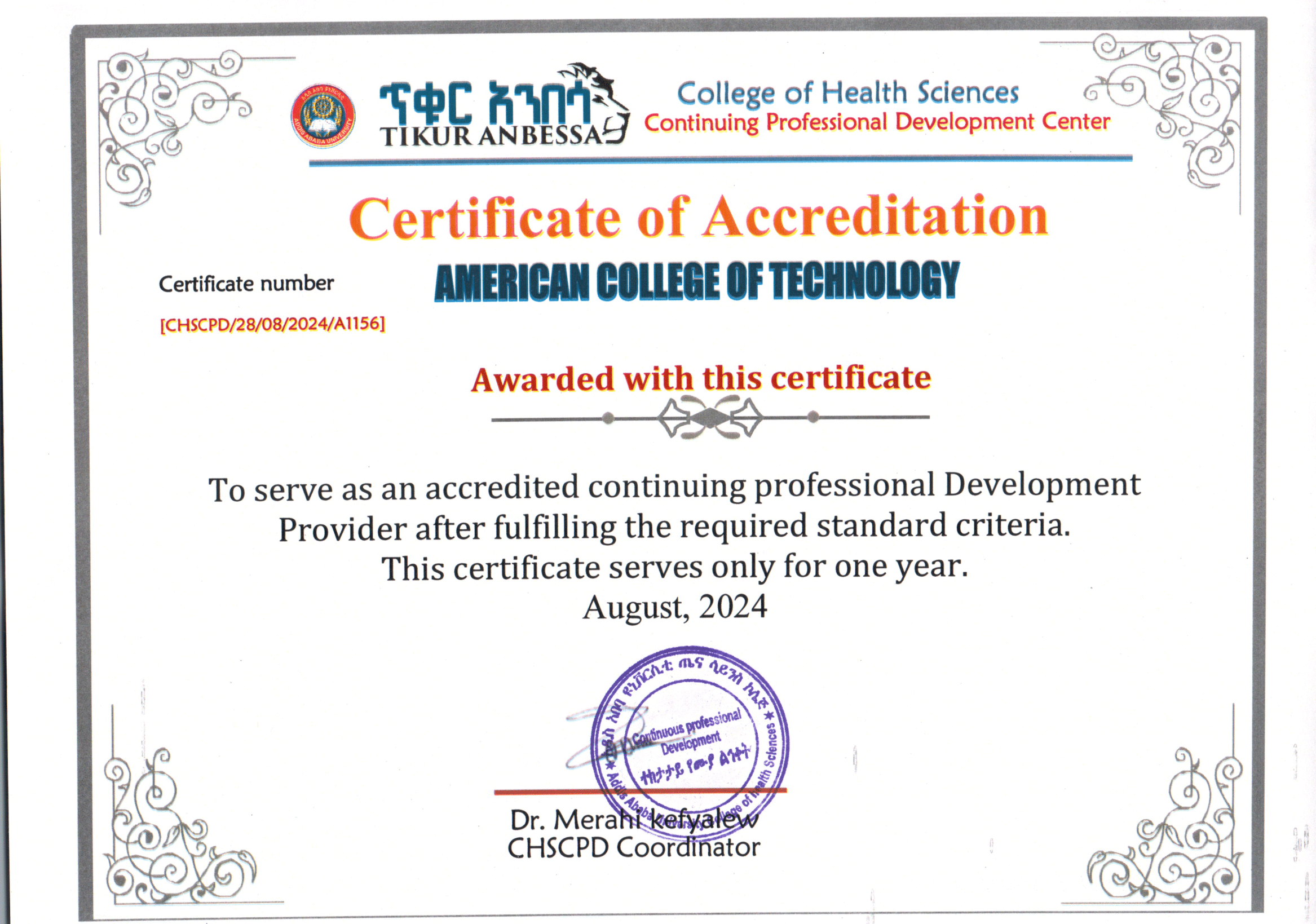 ACT's Health Care Courses Achieve Official Accreditation, Ensuring Top-Quality Education